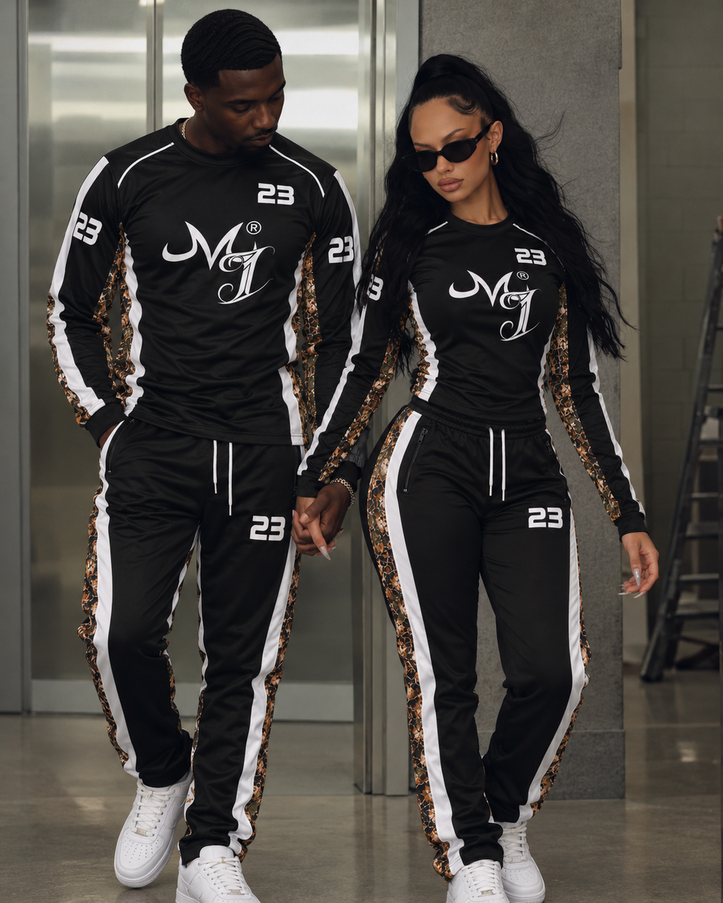M1 STATIC SET - BLACK/CAMO